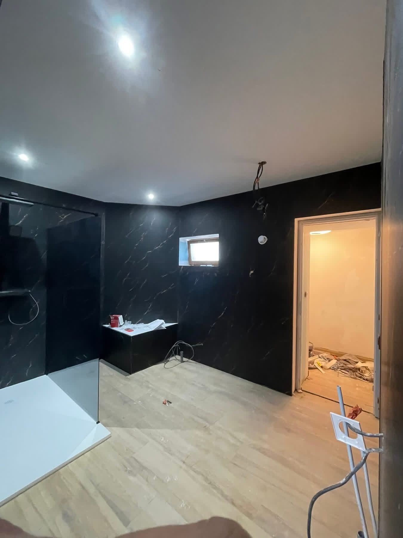 Avancement du chantier - Salle de bain